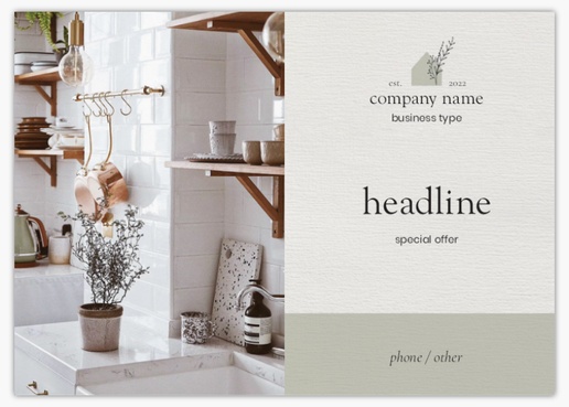 Design Preview for Design Gallery: Furniture & Home Goods Postcards, A6