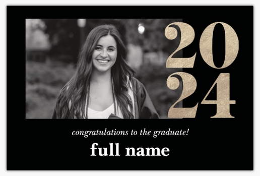 Design Preview for Design Gallery: Graduation Lawn Signs, 12" x 18" Horizontal
