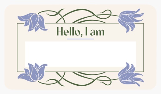 Design Preview for  Name Tags Templates