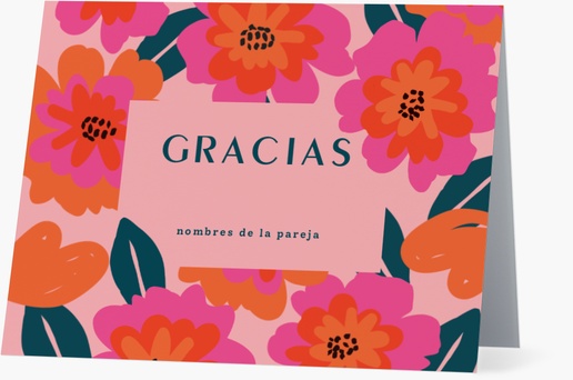 Vista previa del diseño de Galería de diseños de tarjetas de saludo para floral, Plegada 13,9 x 10,7 cm