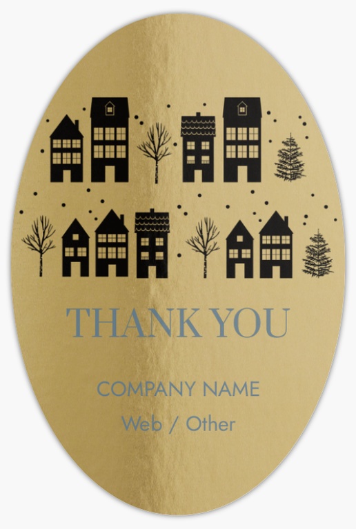 Design Preview for Accommodations Roll Labels Templates, 4" x 6"
