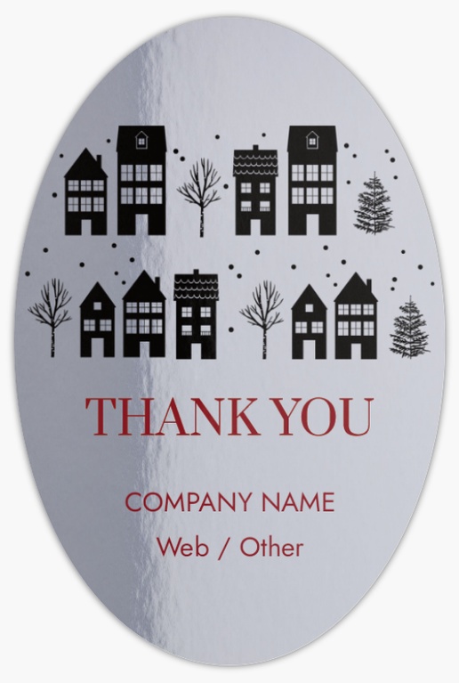 Design Preview for Accommodations Roll Labels Templates, 4" x 6"