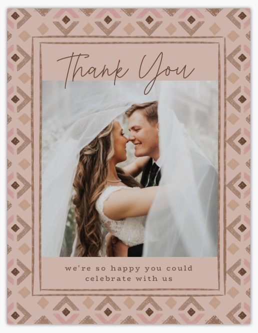 A ranch wedding bohemian pink gray design for Wedding with 1 uploads