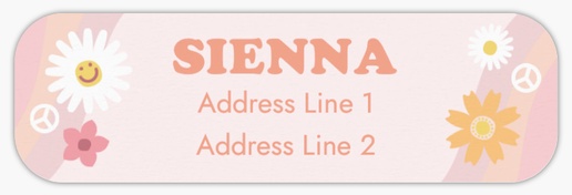 Design Preview for Design Gallery: Birthday Return Address Labels, White Paper