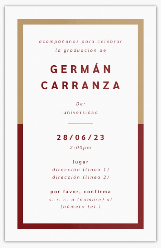 Vista previa del diseño de Galería de diseños de tarjetas e invitaciones para minimalista, Plano 18,2 x 11,7 cm