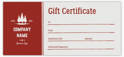 Design Preview for Design Gallery: Agriculture & Farming Gift Vouchers