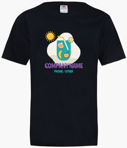 Design Preview for  Fruit of the Loom® T-shirt Templates
