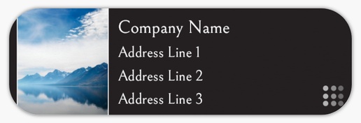 Design Preview for Tours & Sightseeing Return Address Labels Templates, White Paper