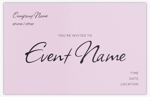 Design Preview for Design Gallery: Business Invitations & Announcements, Flat 18.2 x 11.7 cm