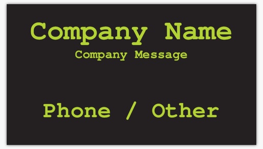 A text solid black brown design for Modern & Simple