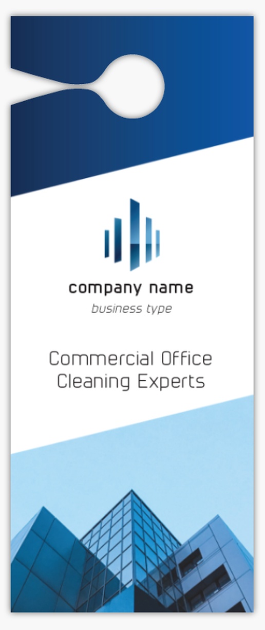 A window cleaning business services blue purple design