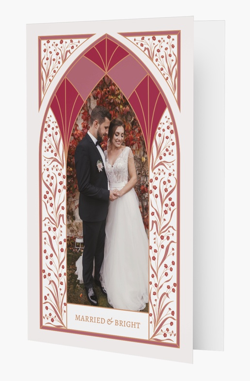 A married married christmas white pink design for Christmas with 1 uploads