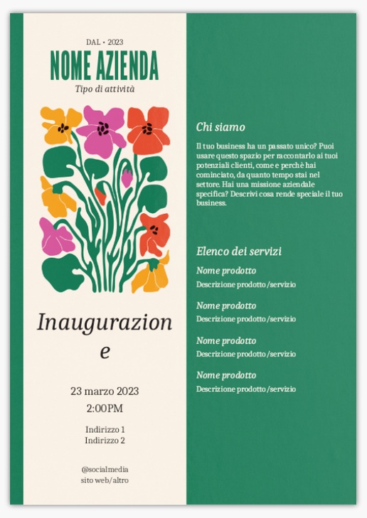 Anteprima design per Galleria di design: cartoline promozionali per agricoltura e allevamento, A5 (148 x 210 mm)
