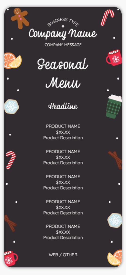 A coffee holidays gray design for Holiday