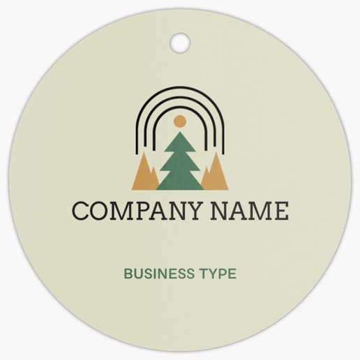 Design Preview for Agriculture & Farming Hang Tags Templates, 2.5" x 2.5" Circle