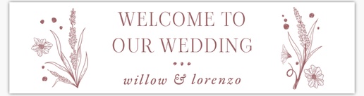 Design Preview for Design Gallery: Wedding Paper Bags, Small (7.5" x 3.1" x 8.3")