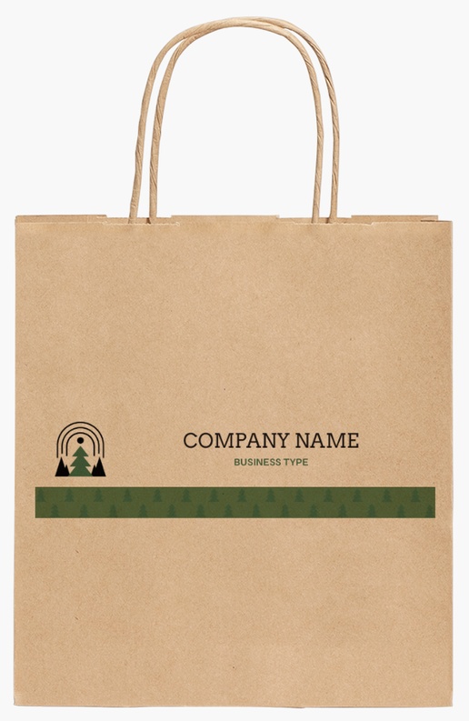 Design Preview for Design Gallery: Agriculture & Farming Standard Kraft Paper Bags, 19 x 8 x 21 cm
