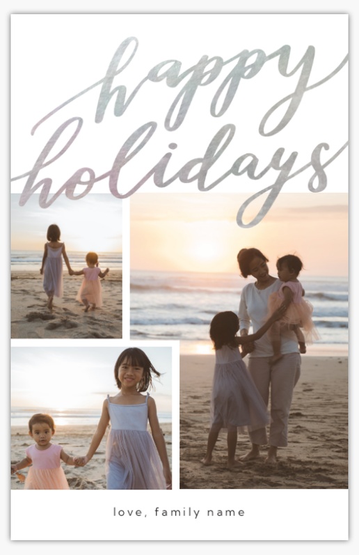 A frost snowy white gray design for Holiday with 3 uploads