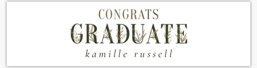 A graduation party grad gray brown design for Graduation