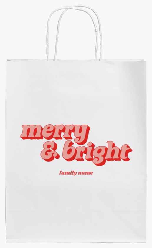 Design Preview for Design Gallery: Standard Kraft Paper Bags, 24 x 11 x 31 cm