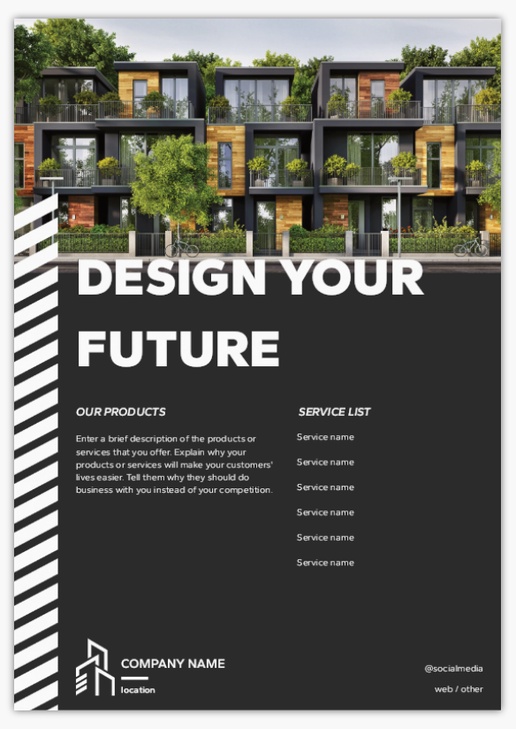 Design Preview for Design Gallery: real estate Postcards, A5