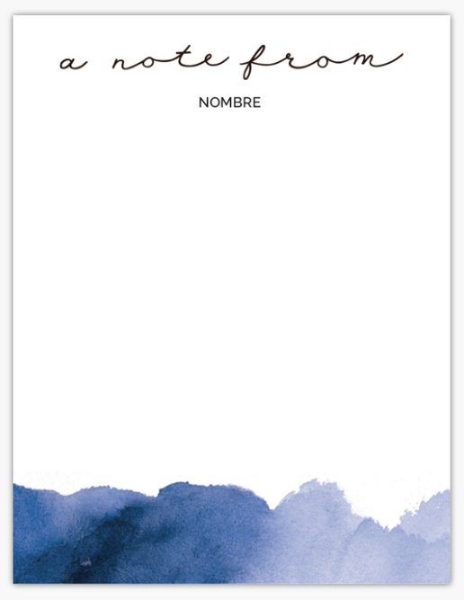 Un artístico papelería personal diseño gris azul para Tema