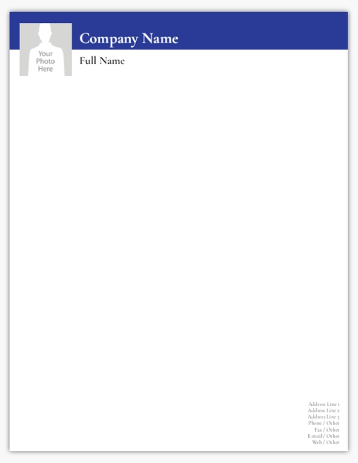 Design Preview for  Letterhead Templates