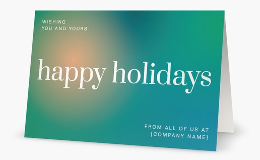 A colorful gradient color blue gray design for Greeting