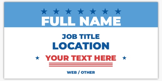 Design Preview for Design Gallery: Patriotic & Military Lawn Signs, 48" x 96" Horizontal