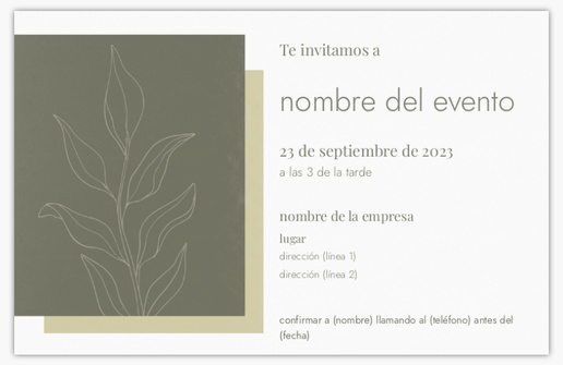 Vista previa del diseño de Galería de diseños de tarjetas e invitaciones, Plano 18,2 x 11,7 cm