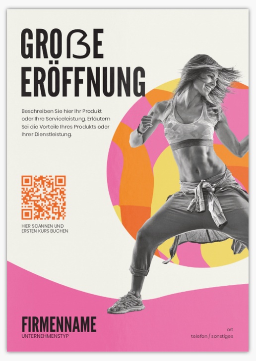 Designvorschau für Designgalerie: Postkarten Sport & Fitness, A5 (148 x 210 mm)
