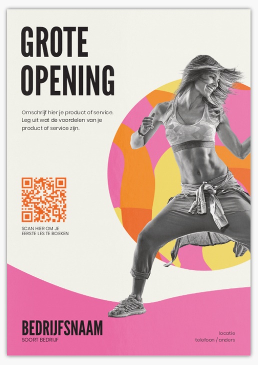 Voorvertoning ontwerp voor Ontwerpgalerij: Sport en fitness Ansichtkaarten, A5 (148 x 210 mm)