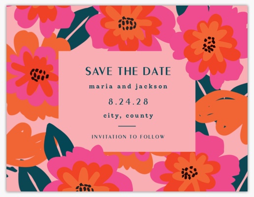 Design Preview for Save the Date Cards, 5.5" x 4"