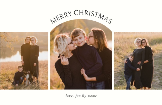 Design Preview for Design Gallery: 2023 Trend - Festive Farmhouse Christmas Cards, Flat 4.6" x 7.2" 