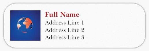 Design Preview for Customer Service Return Address Labels Templates, White Paper