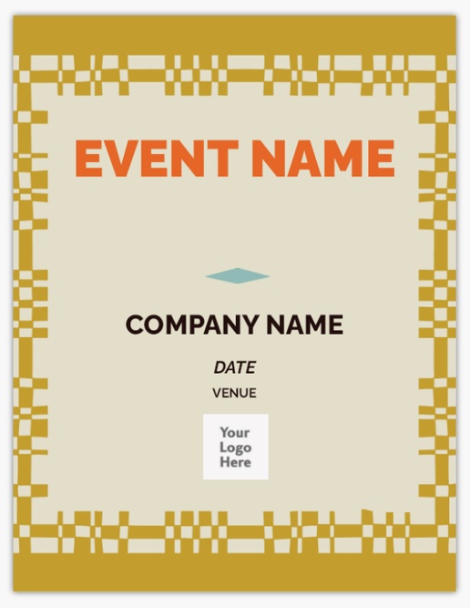 A company event entrepreneur cream yellow design for Occasion with 1 uploads