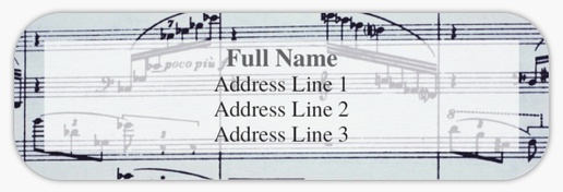 A music composer music teacher white purple design for General Party