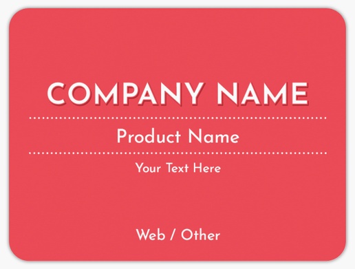 Design Preview for Technology Roll Labels Templates, 3" x 4"