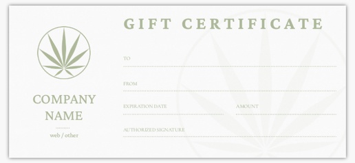 Design Preview for Design Gallery: Health & Wellness Gift Vouchers