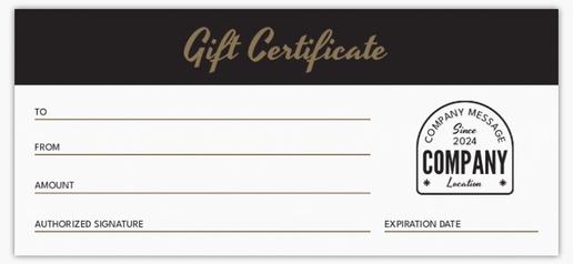 Design Preview for Design Gallery: Personal Training Gift Vouchers