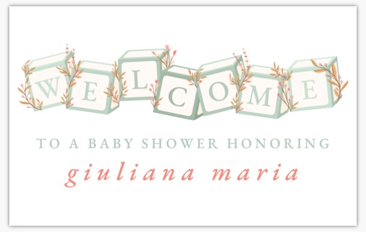 Design Preview for Design Gallery: Baby Vinyl Banners, 2.5' x 4' Indoor vinyl Single-Sided