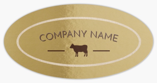 Design Preview for Agriculture & Farming Roll Labels Templates, 1" x 2"