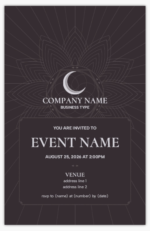A night sky crescent moon gray design for Occasion