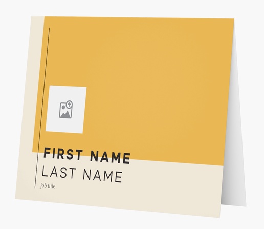 A modern logo yellow cream design for Business with 1 uploads