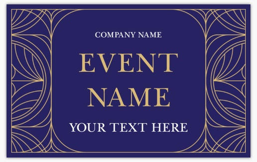 A company party art deco blue gray design for Special Events