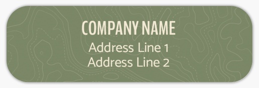 Design Preview for Sports Specific Return Address Labels Templates, White Paper