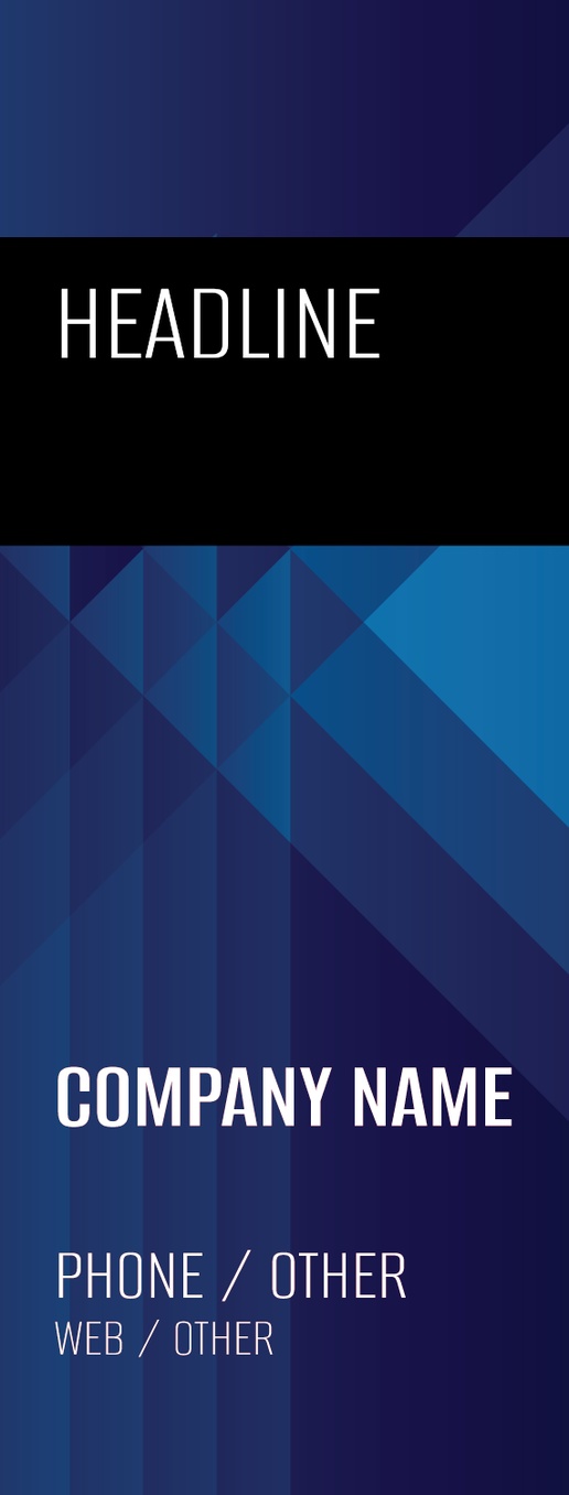 A elezione logo blue black design