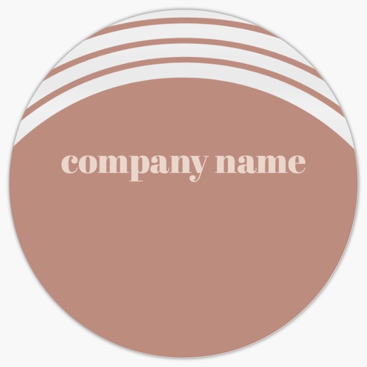 Design Preview for Business Services Product Labels on Sheets Templates, 1.5" x 1.5" Circle