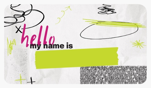 Design Preview for Education & Child Care Name Tags Templates