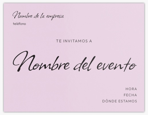 Vista previa del diseño de Galería de diseños de tarjetas e invitaciones para empresas, Plano 13,9 x 10,7 cm